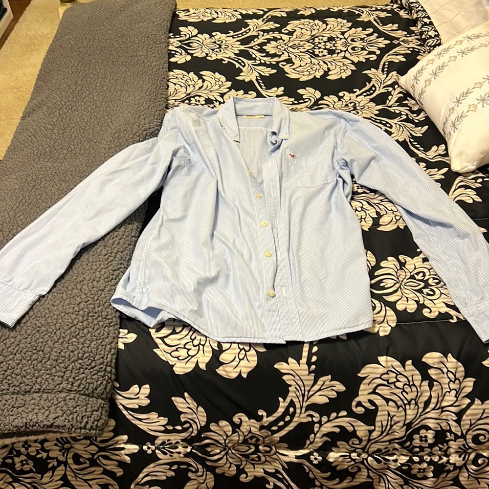 Hollister button down shirt, men’s M
